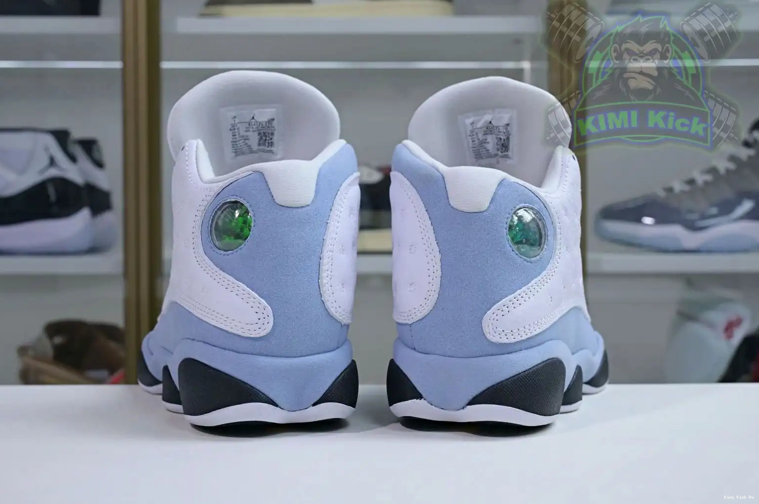 Grey” Kimikick 13“Blue Air Jordan 0817